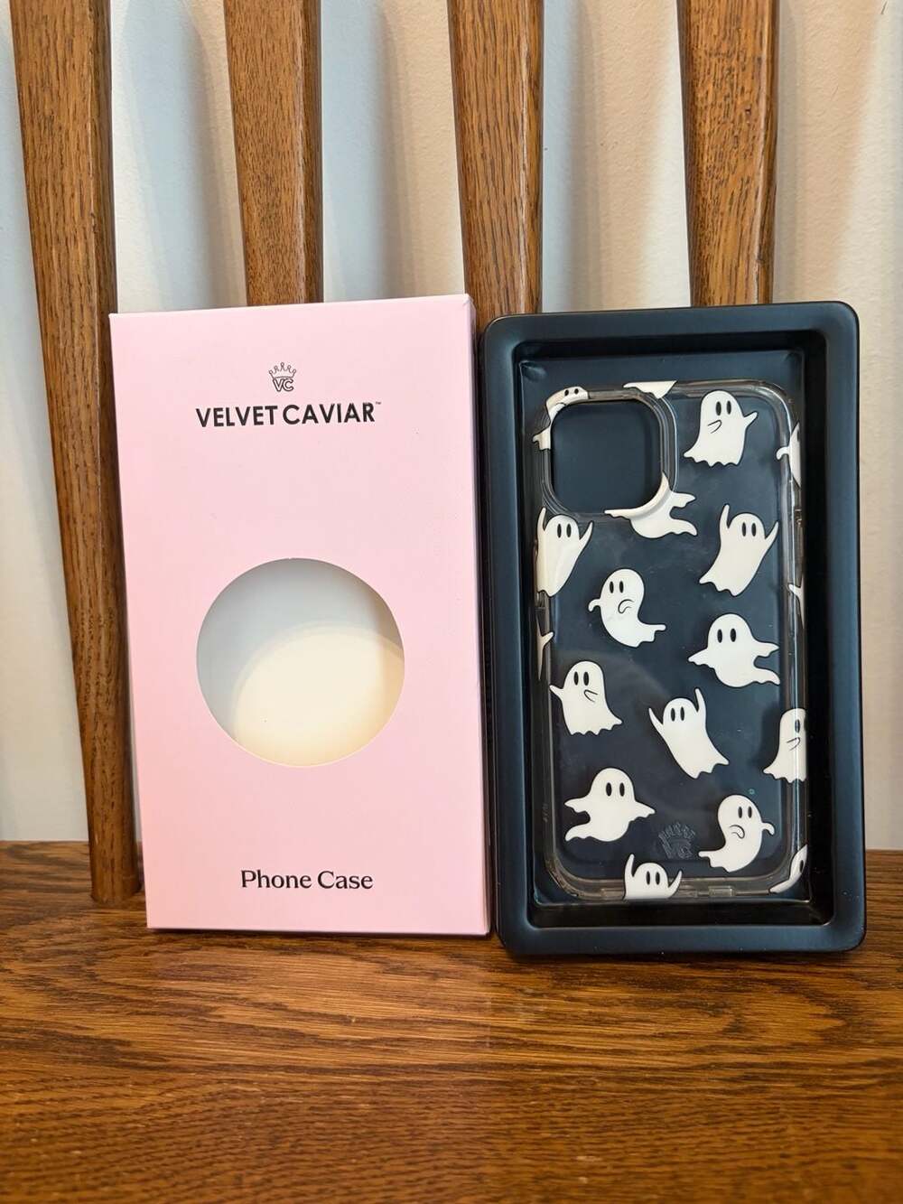 Velvet Caviar Ghosted Clear iPhone Case
